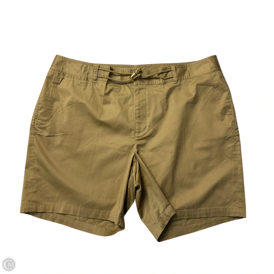 Shorts By Lauren By Ralph Lauren In Tan, Size: 22