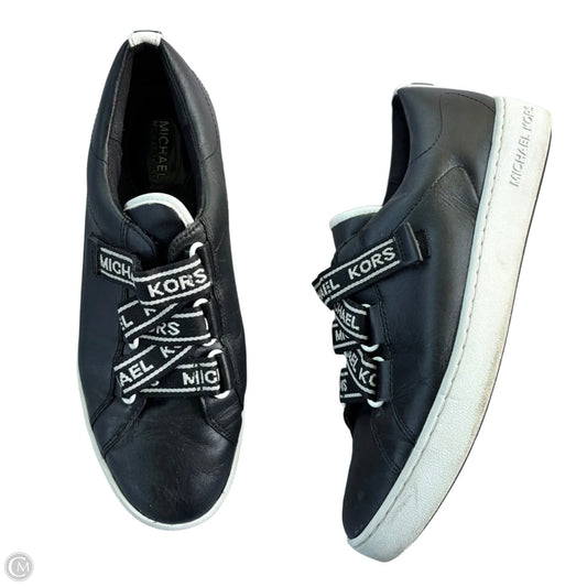 Shoes Sneakers By Michael By Michael Kors In Black & White, Size: 8