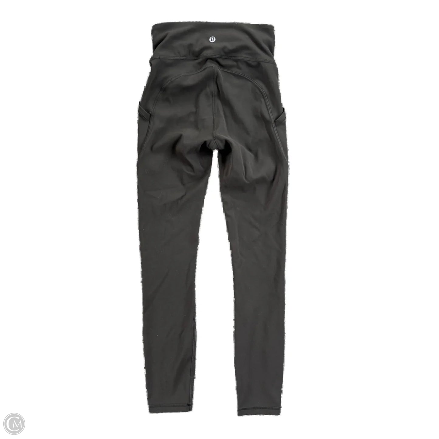 Athletic Leggings By Lululemon In Green, Size: Xs