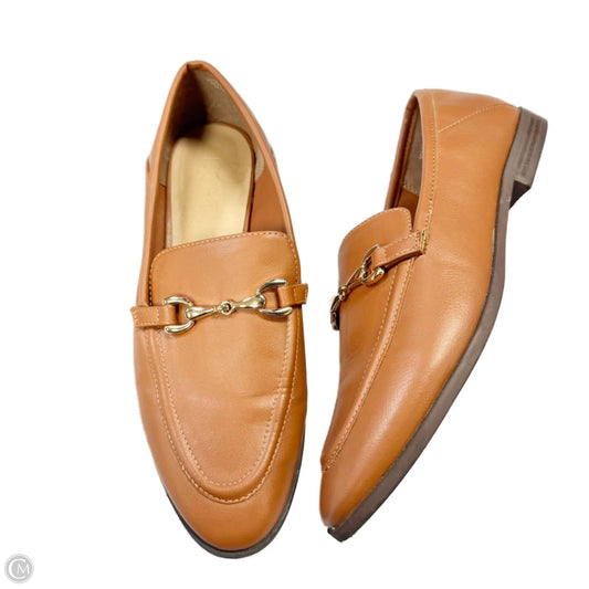 Shoes Flats By Loft In Brown, Size: 7.5