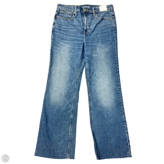 Jeans Boot Cut By J. Crew In Blue Denim, Size: 10