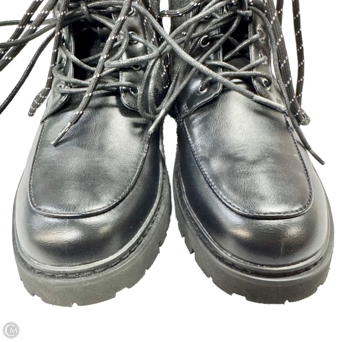 Boots Combat By Steve Madden In Black, Size: 9.5
