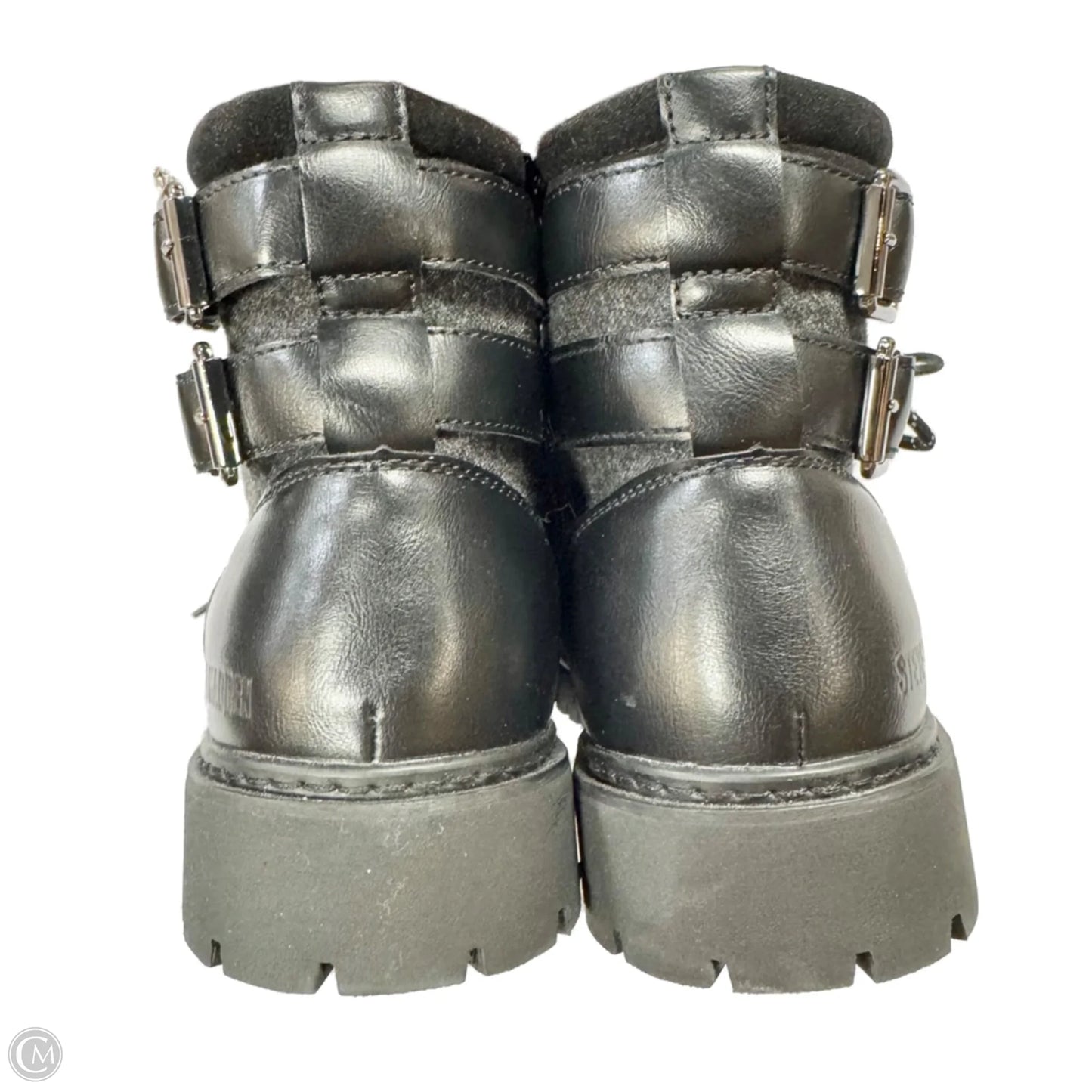 Boots Combat By Steve Madden In Black, Size: 9.5