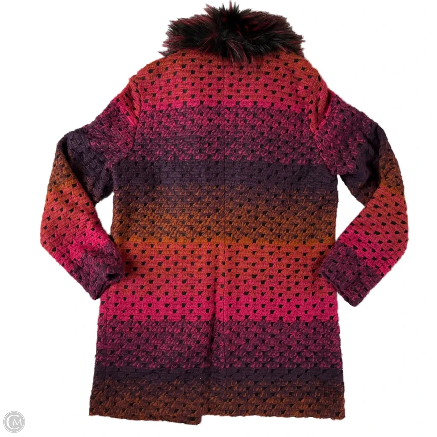 Jacket Other By Donna Salyers In Pink & Purple, Size: L