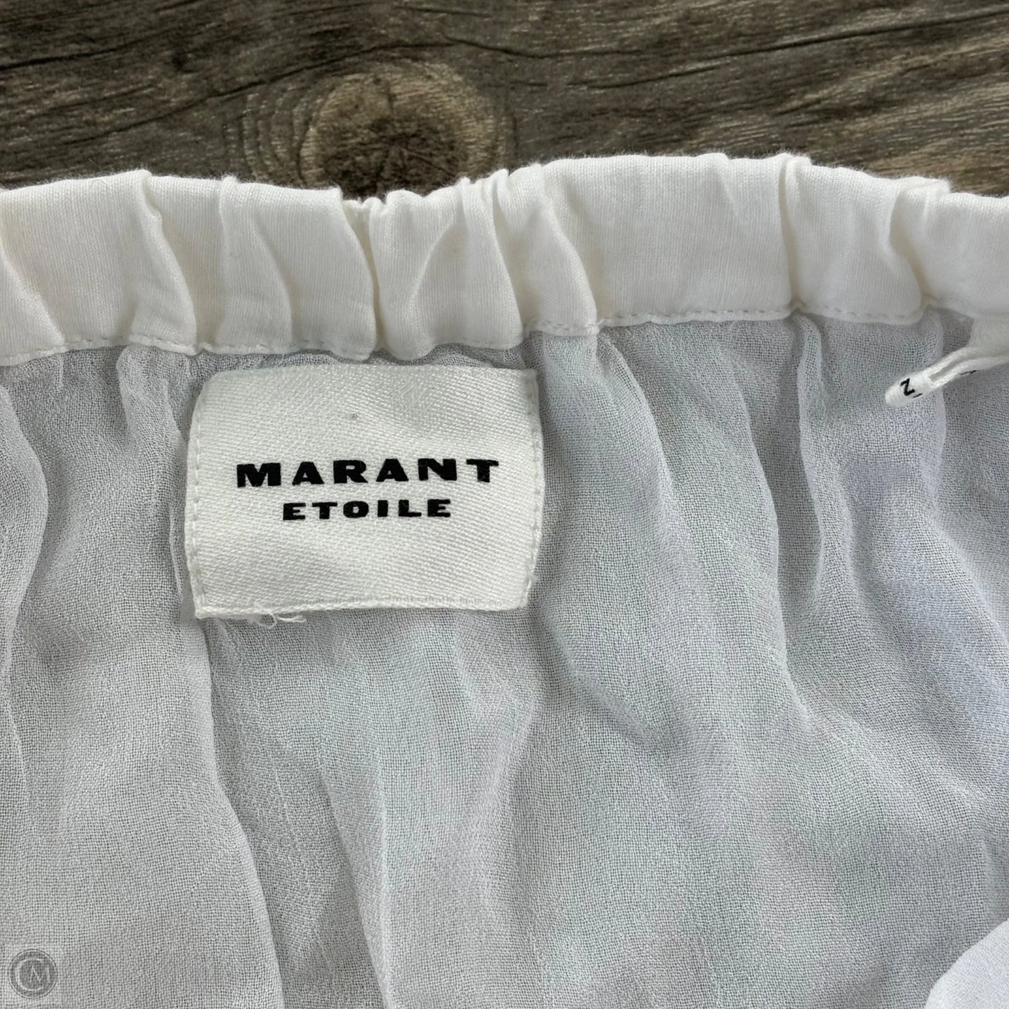 Skirt Designer By Isabel Marant In White, Size: M