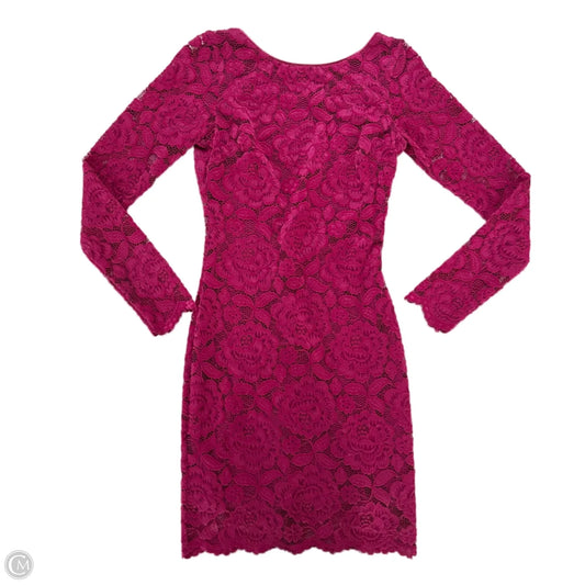 Dress Party Short By Dress The Population In Purple, Size: S