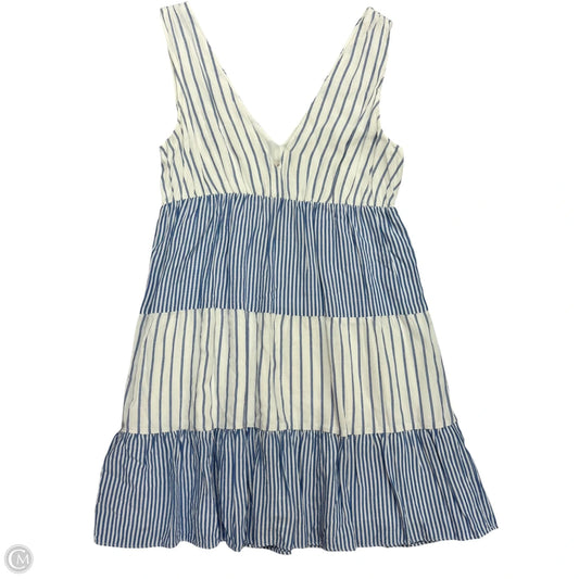 Dress Casual Short By Loft In Blue & White, Size: S
