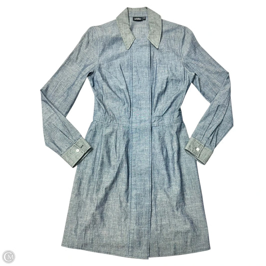 Dress Designer By Kate Spade In Blue Denim, Size: Xs