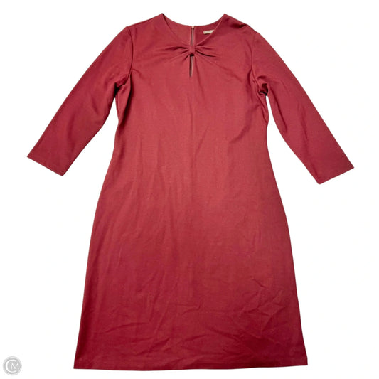 Dress Work By J Mclaughlin In Maroon, Size: L