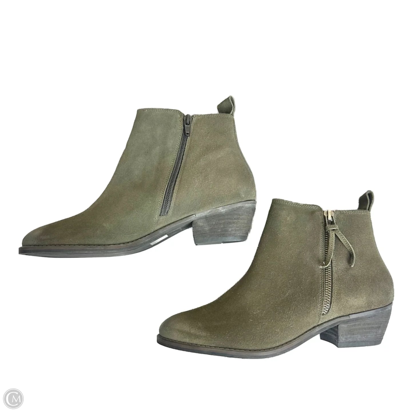 Boots Ankle Flats By Journee In Green, Size: 8.5
