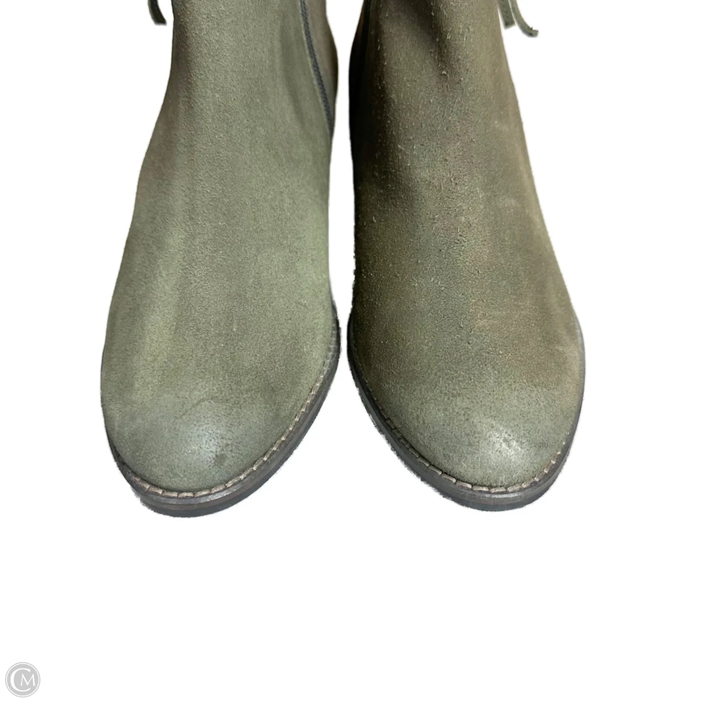Boots Ankle Flats By Journee In Green, Size: 8.5