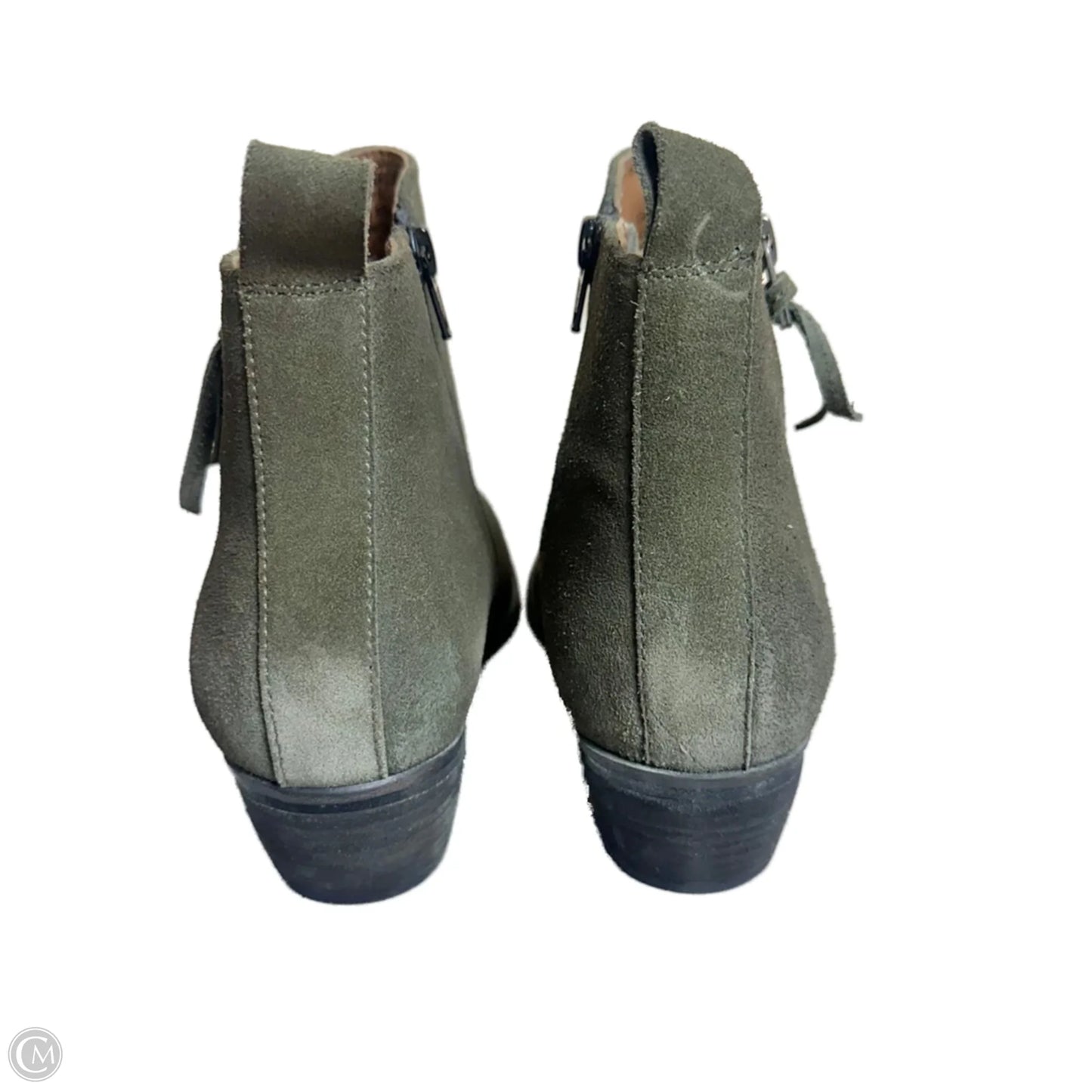 Boots Ankle Flats By Journee In Green, Size: 8.5