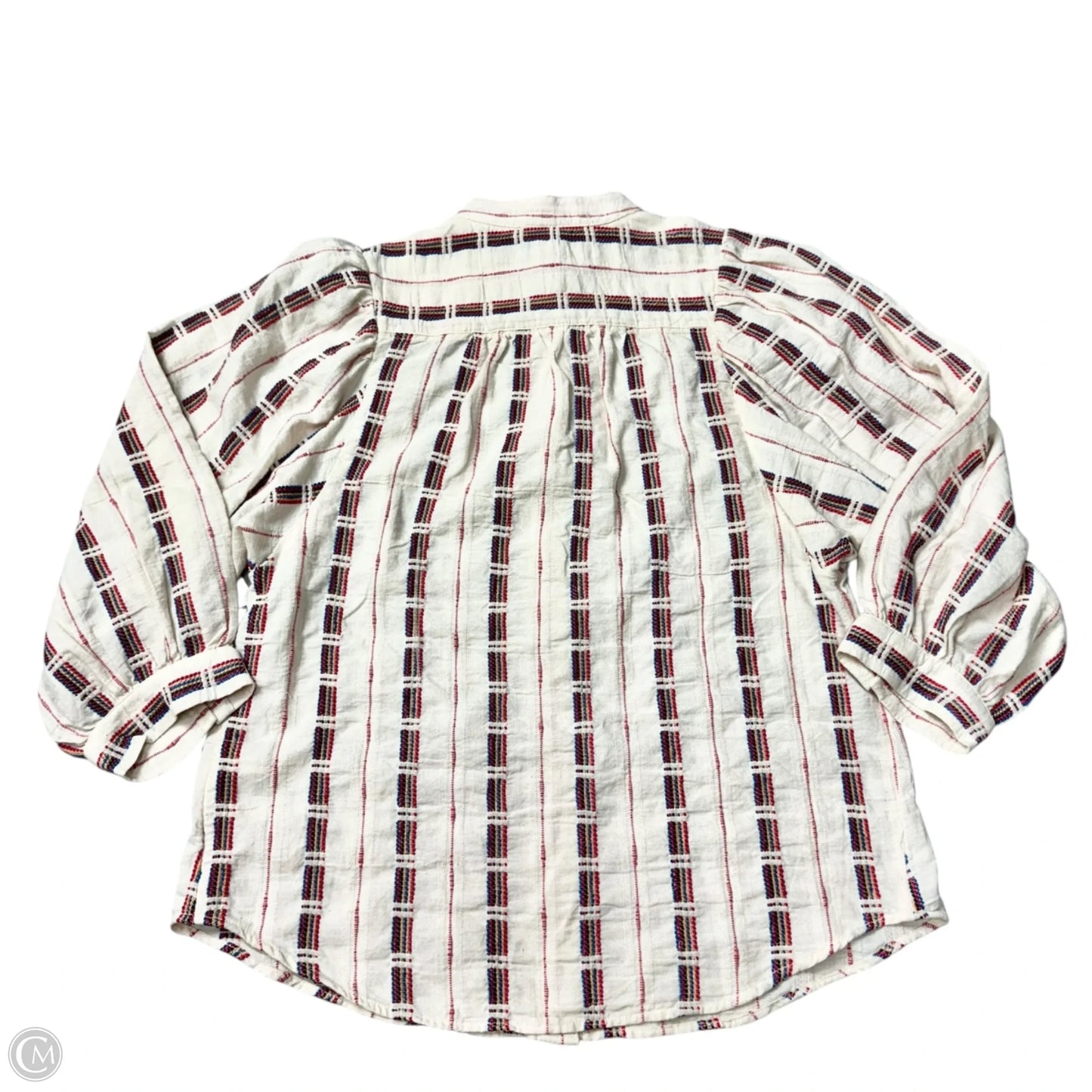 Top 3/4 Sleeve By Pilcro In Multi-colored, Size: Xs