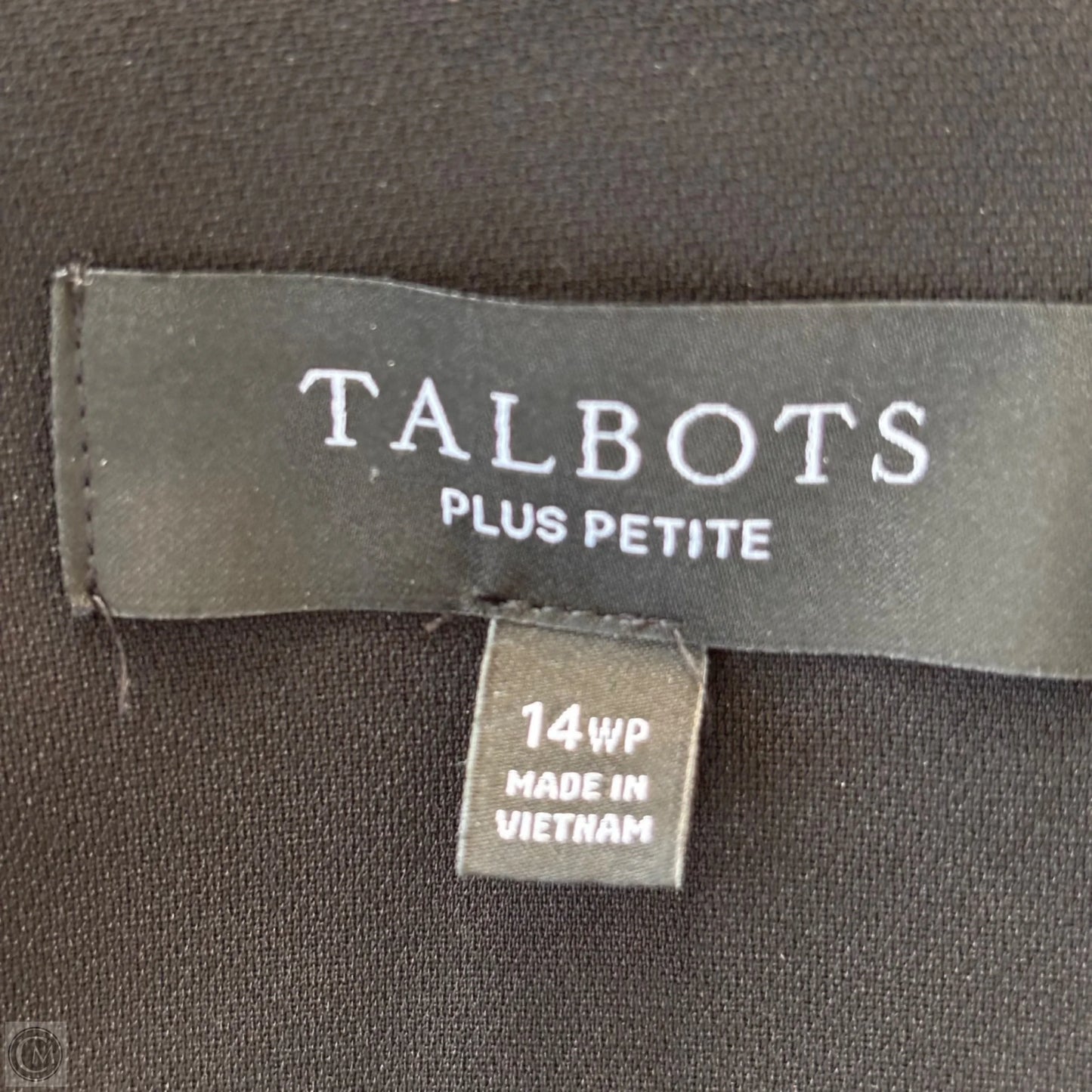 Blazer By Talbots In Black, Size: Lp