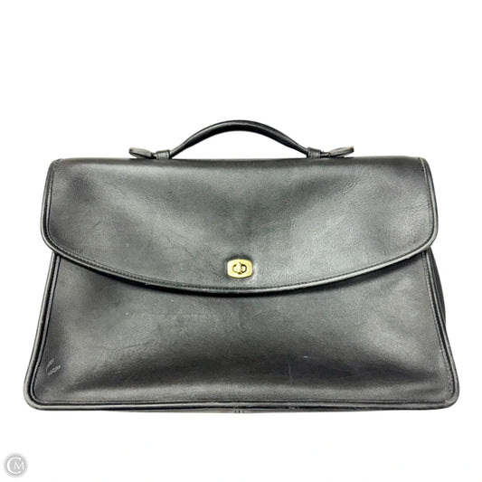 Laptop Bag Designer By Coach, Size: Large