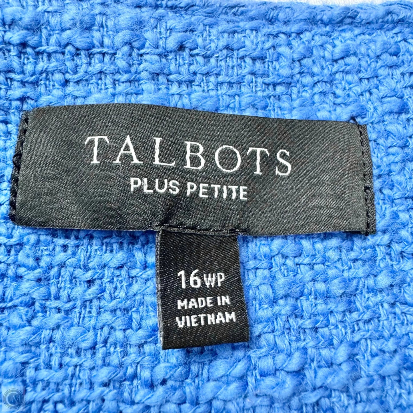 Blazer By Talbots In Blue, Size: Xlp