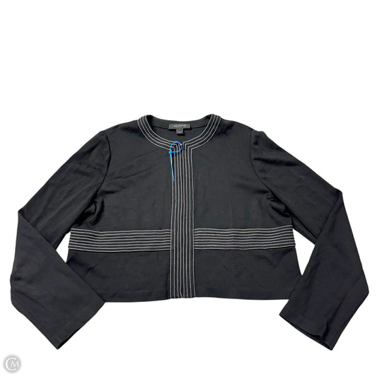 Jacket Luxury Designer By St John Collection In Black, Size: 1x