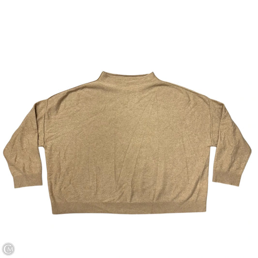 Sweater Cashmere By Pilcro In Tan, Size: 2x