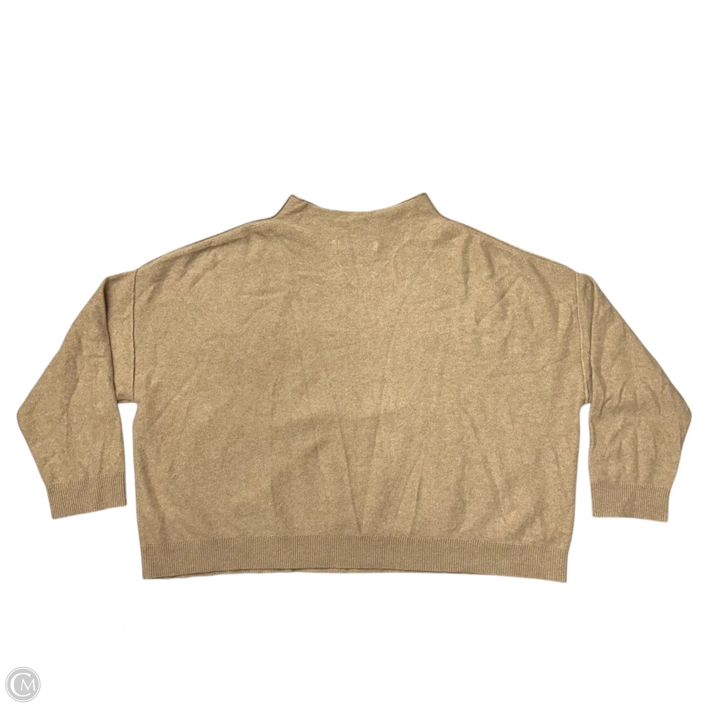 Sweater Cashmere By Pilcro In Tan, Size: 2x