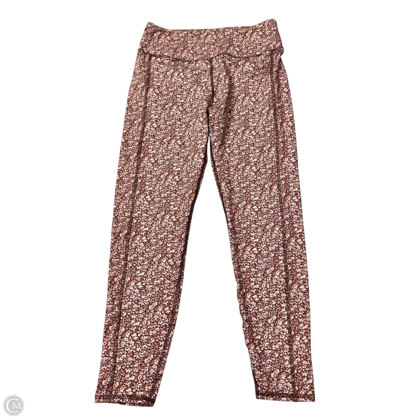 Athletic Leggings By Madewell In Floral Print, Size: L