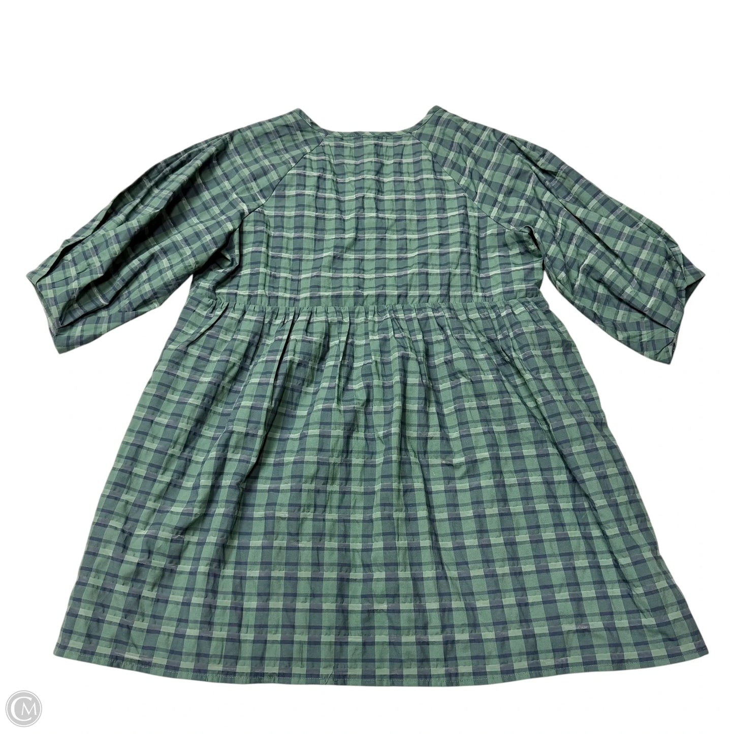 Dress Casual Short By Madewell In Plaid Pattern, Size: Lp