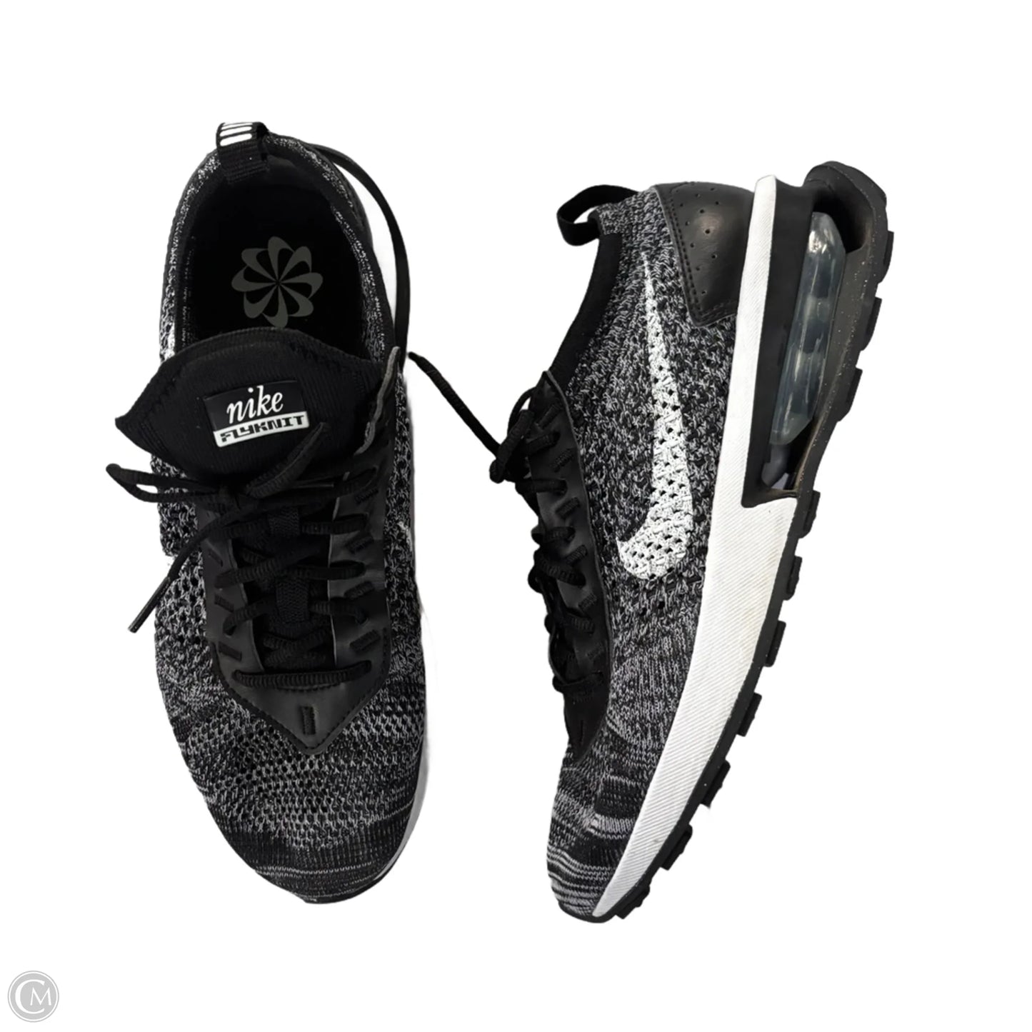 Shoes Athletic By Nike In Black & White, Size: 7