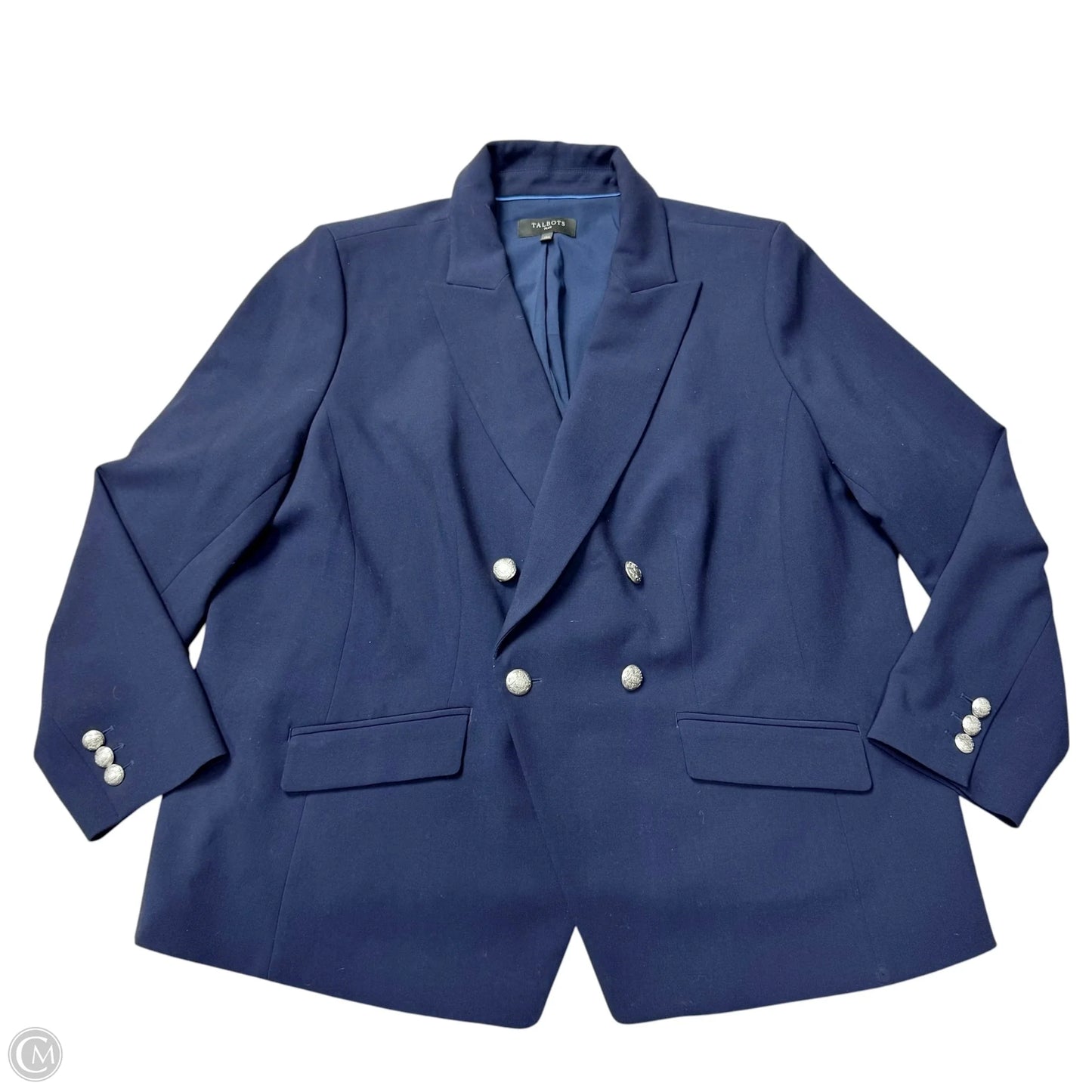 Blazer By Talbots In Navy, Size: 1x