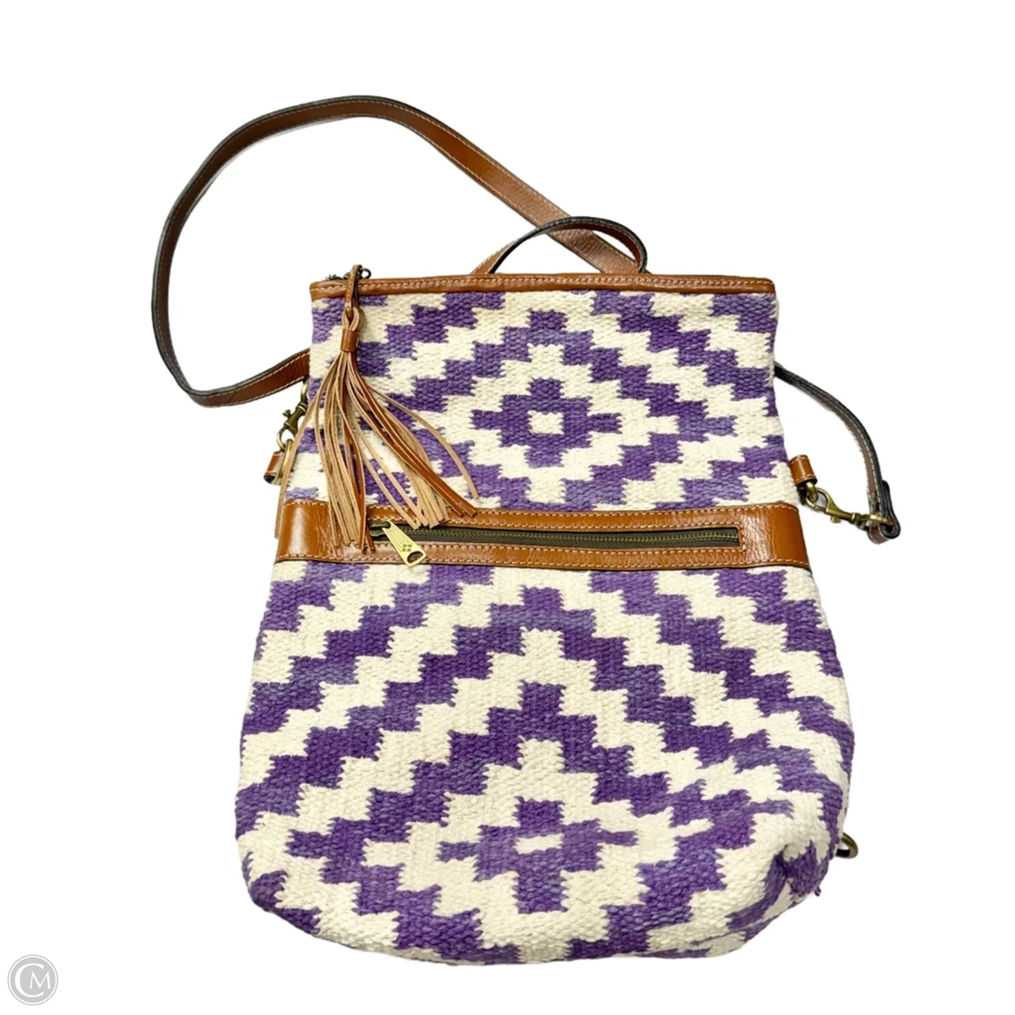 Crossbody Designer By Patricia Nash, Size: Large