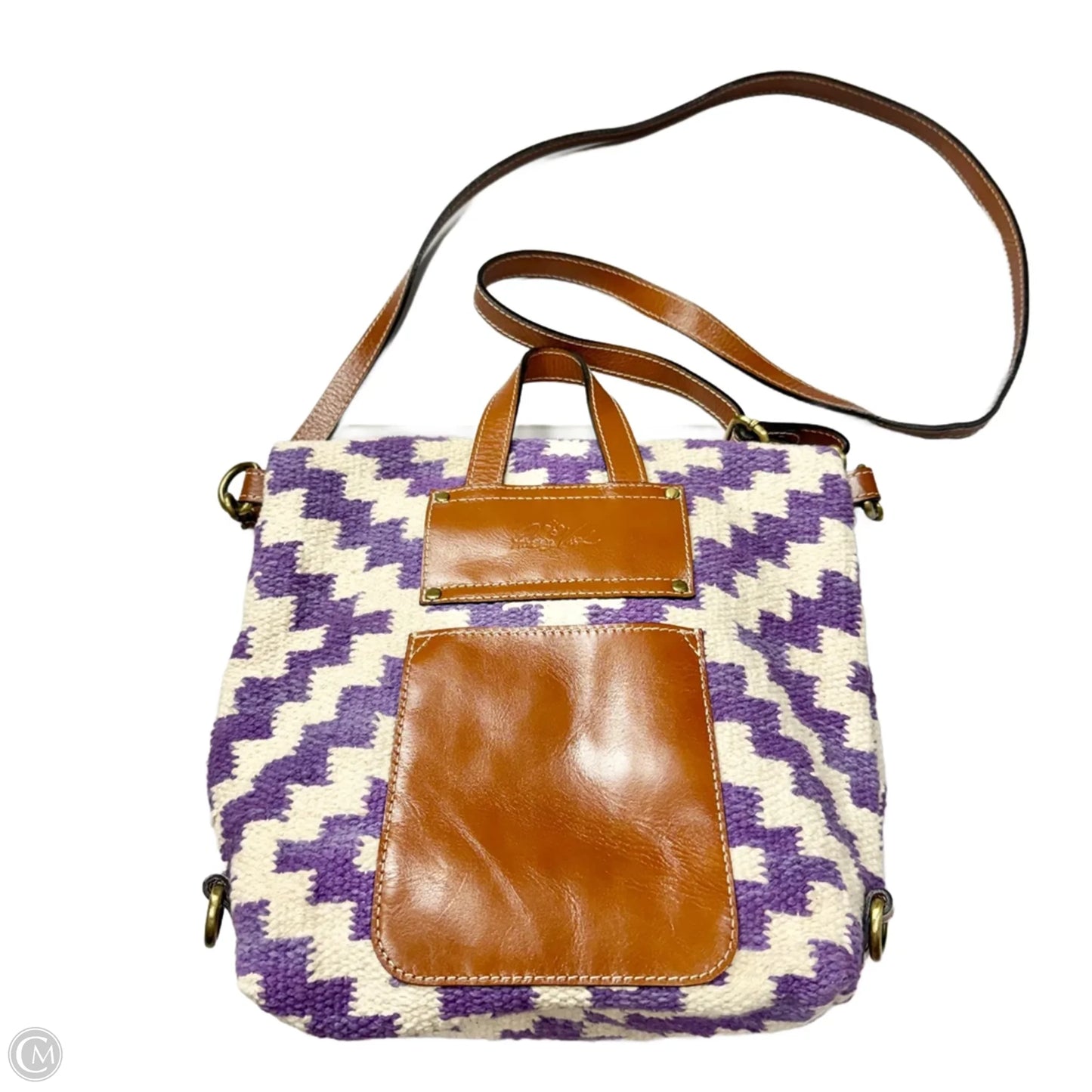 Crossbody Designer By Patricia Nash, Size: Large