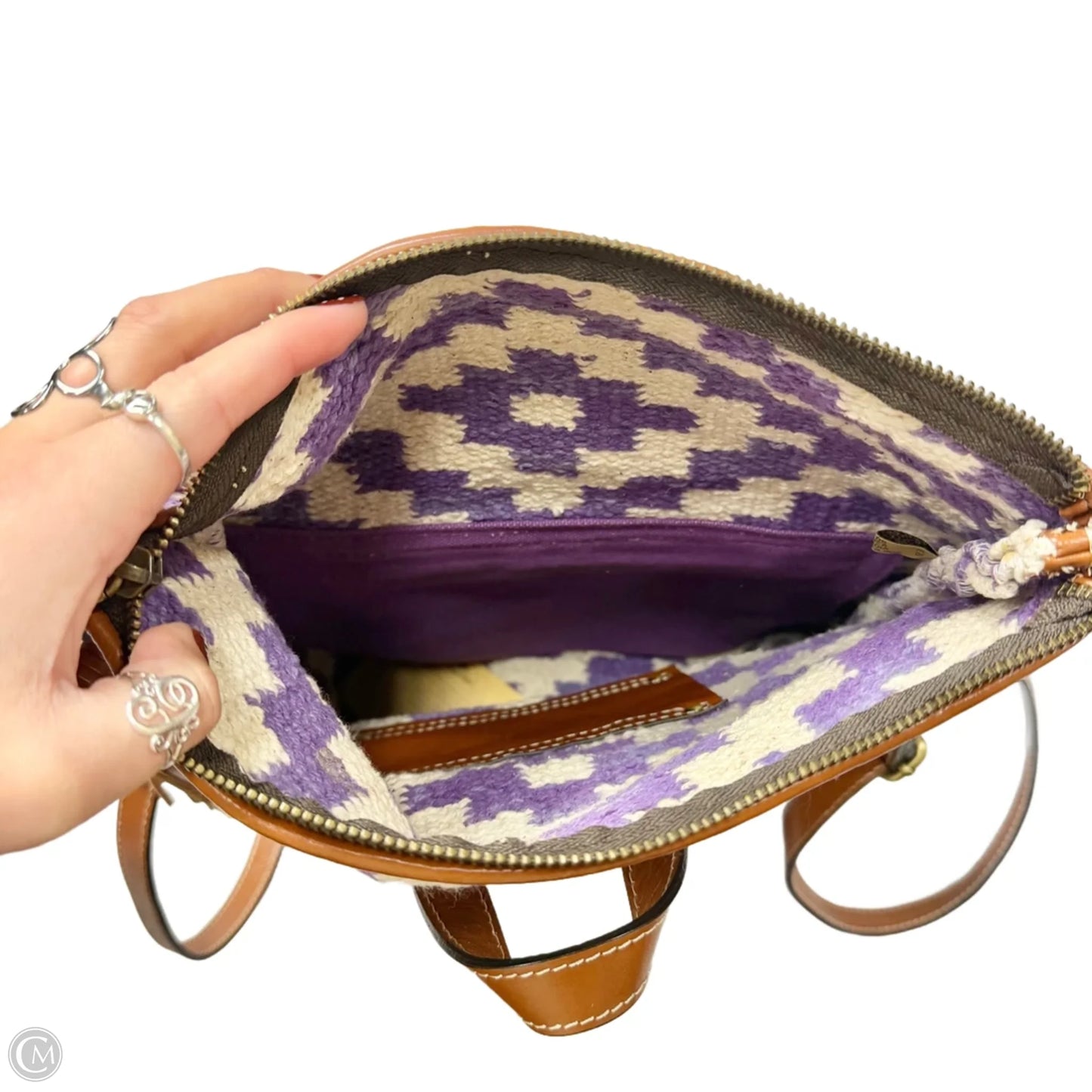 Crossbody Designer By Patricia Nash, Size: Large