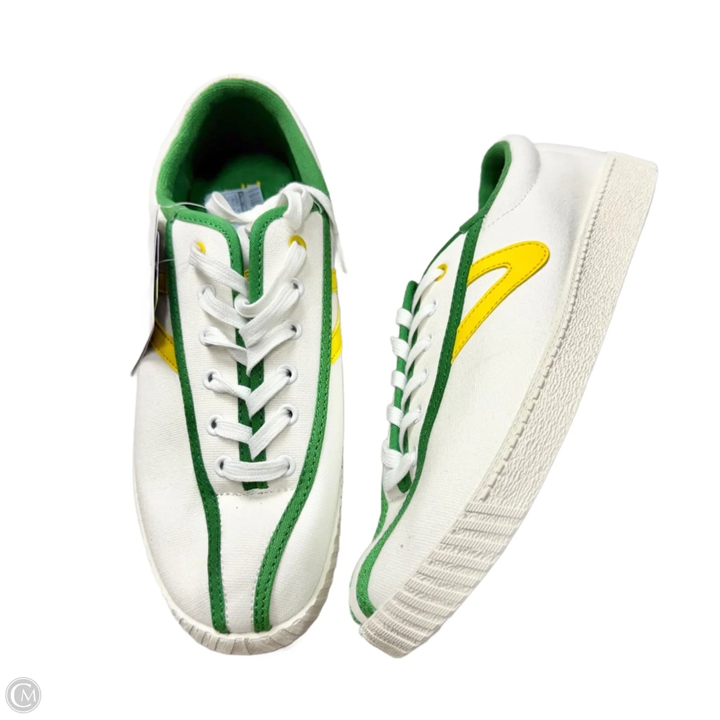Shoes Sneakers By Tretorn In Green & White, Size: 9.5