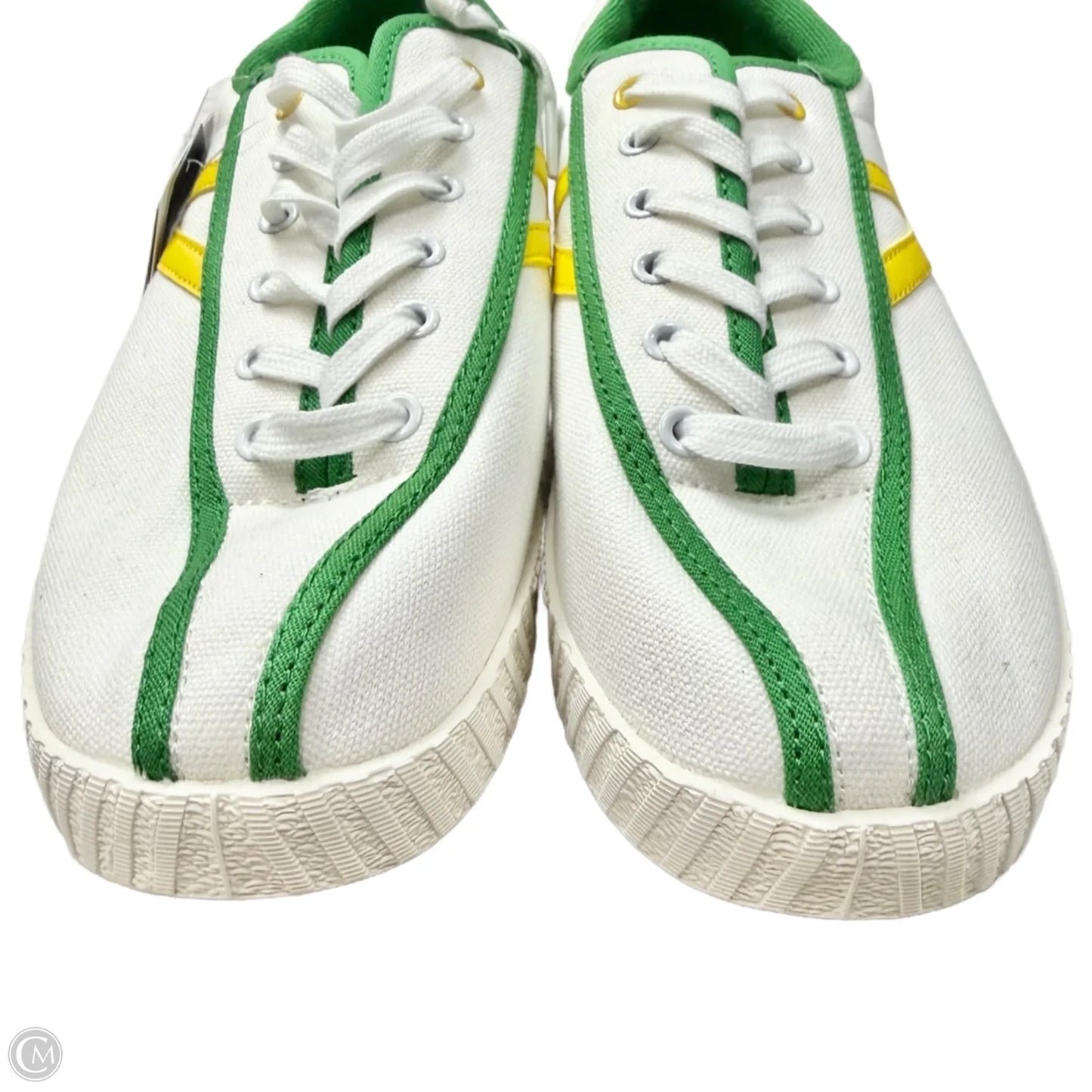 Shoes Sneakers By Tretorn In Green & White, Size: 9.5