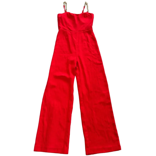 Jumpsuit Designer By Lilly Pulitzer In Red, Size: Xs