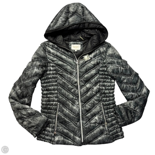 Jacket Puffer & Quilted By Laundry In Grey, Size: S