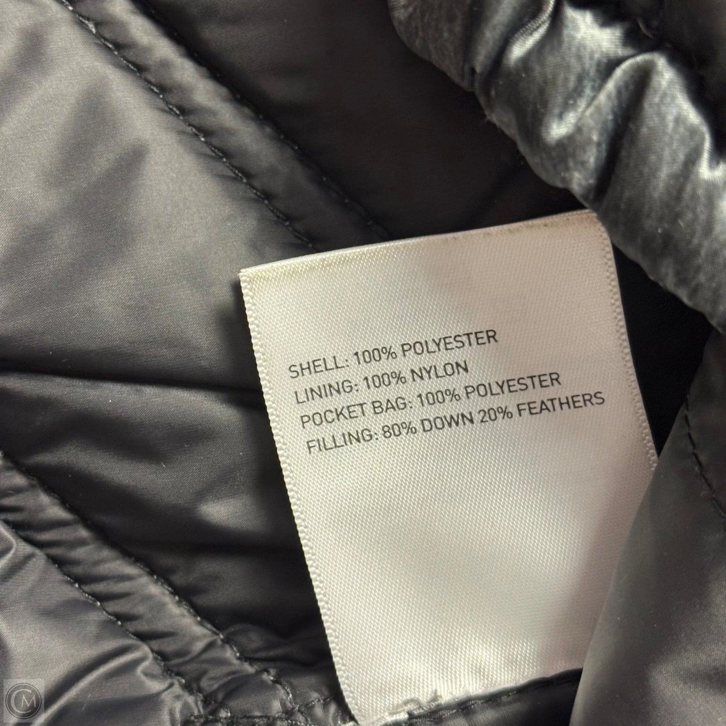 Jacket Puffer & Quilted By Laundry In Grey, Size: S