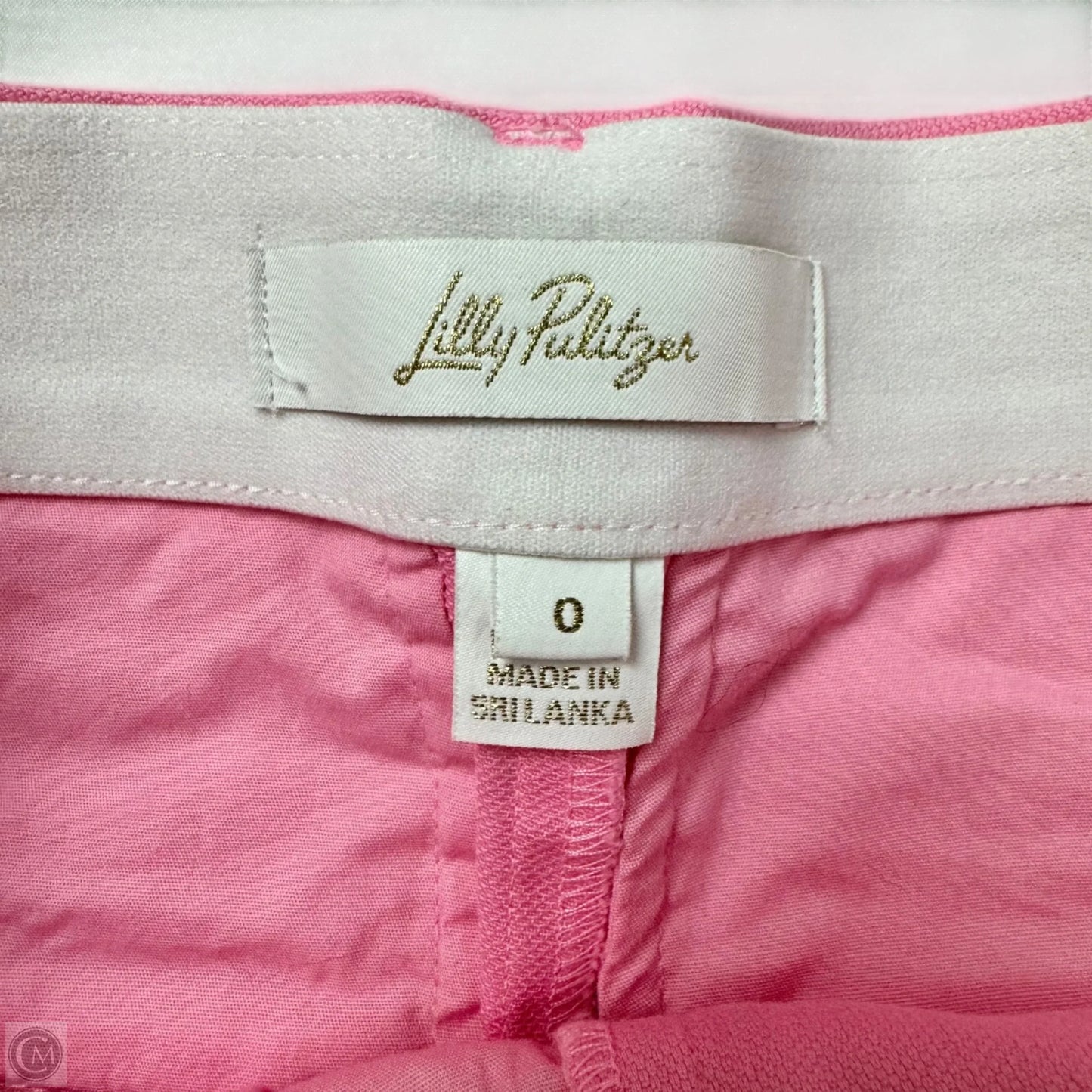 Shorts Designer By Lilly Pulitzer In Pink, Size: 0