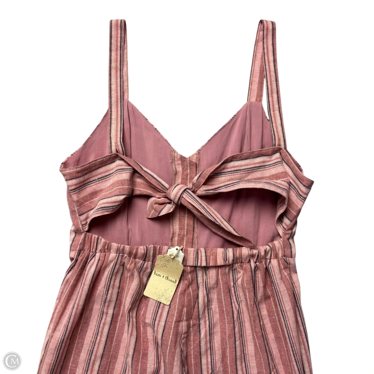 Jumpsuit By Hem & Thread In Pink, Size: L