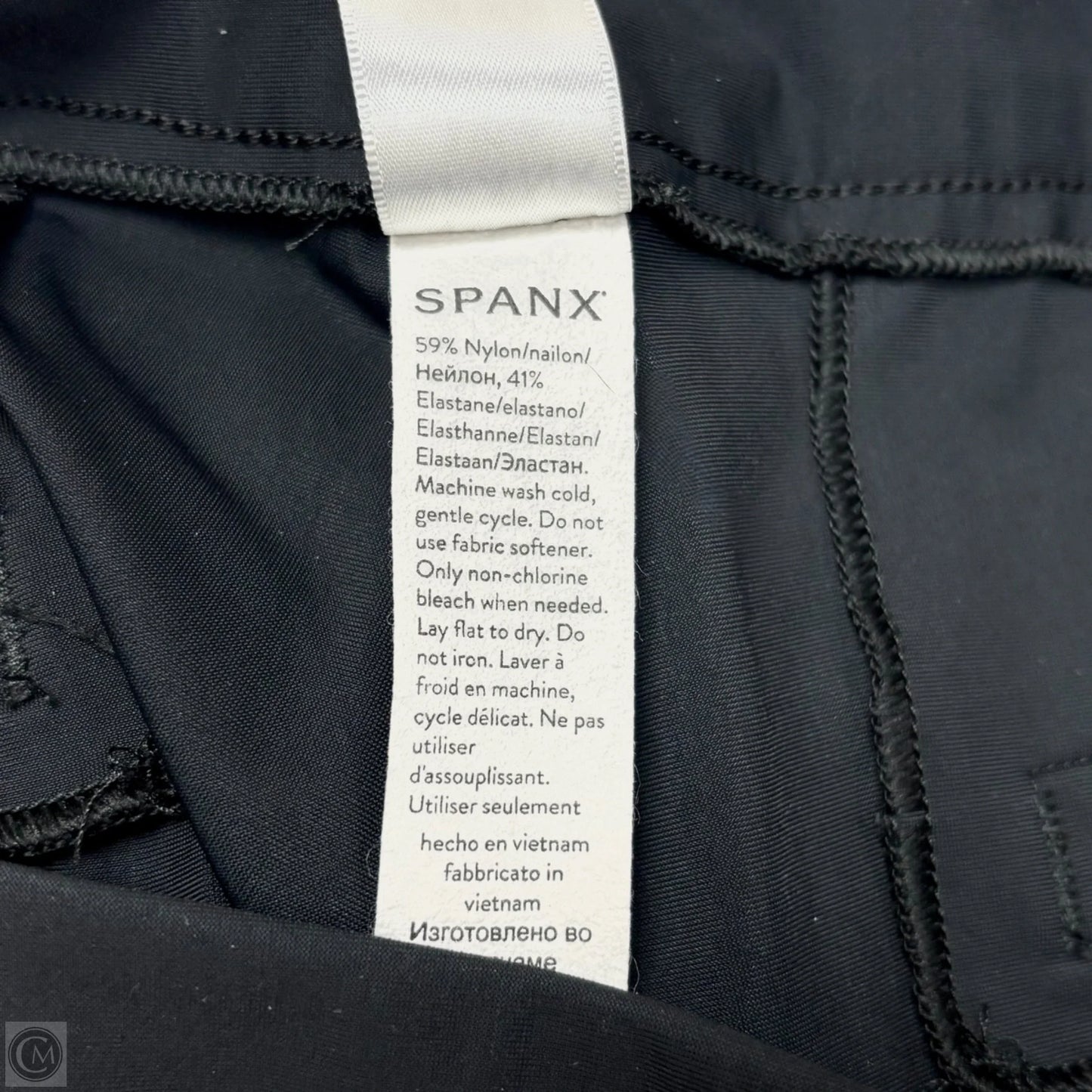 Athletic Shorts By Spanx In Black, Size: L