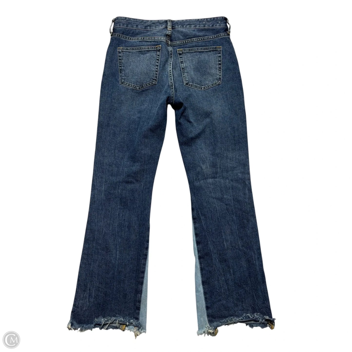 Jeans Flared By Pilcro In Blue Denim, Size: 2