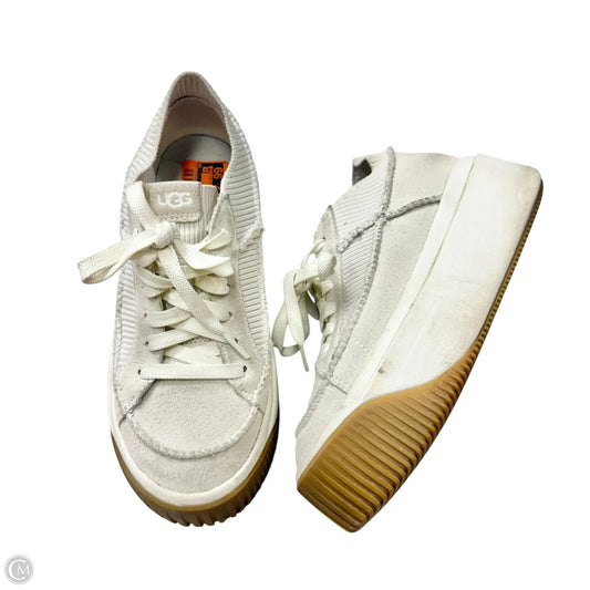 Shoes Designer By Ugg In Cream, Size: 6