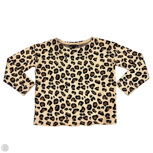 Sweater By Tahari In Animal Print, Size: S