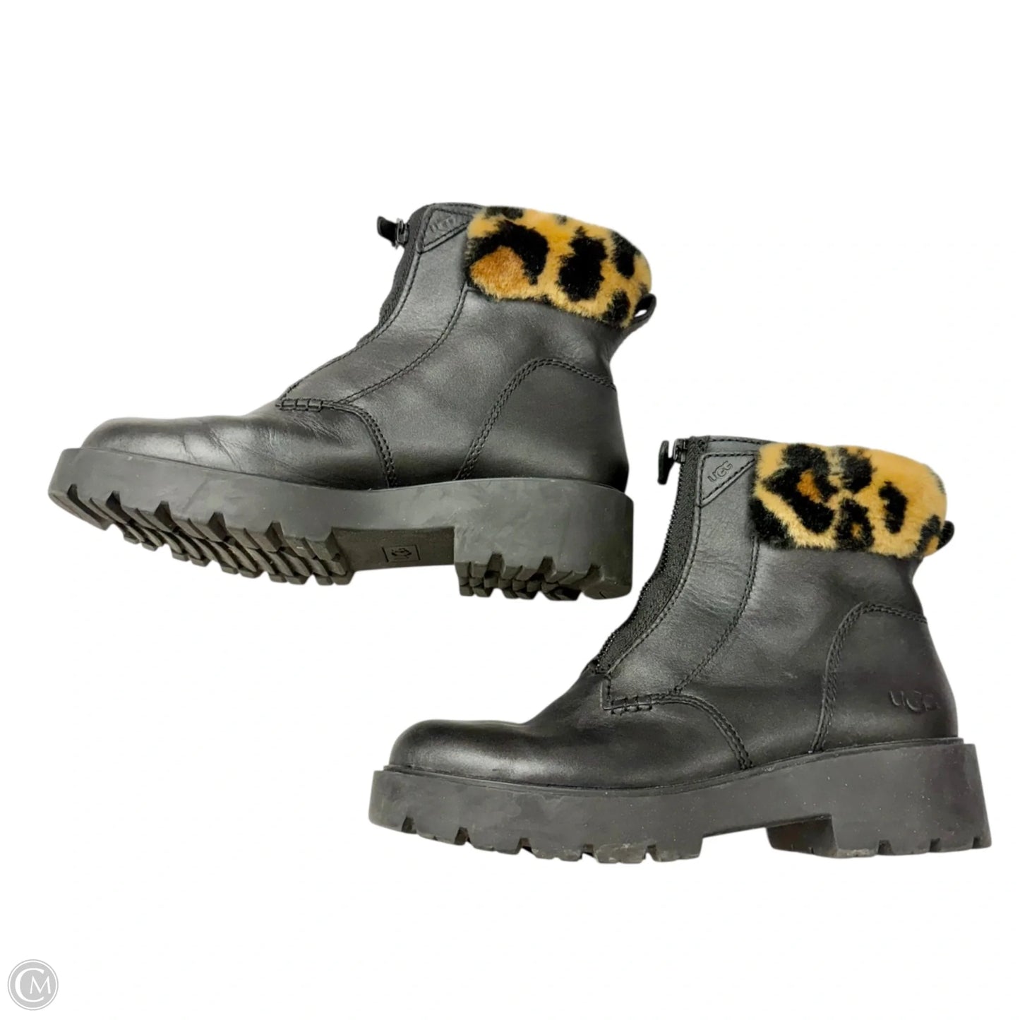 Boots Designer By Ugg In Black, Size: 8.5