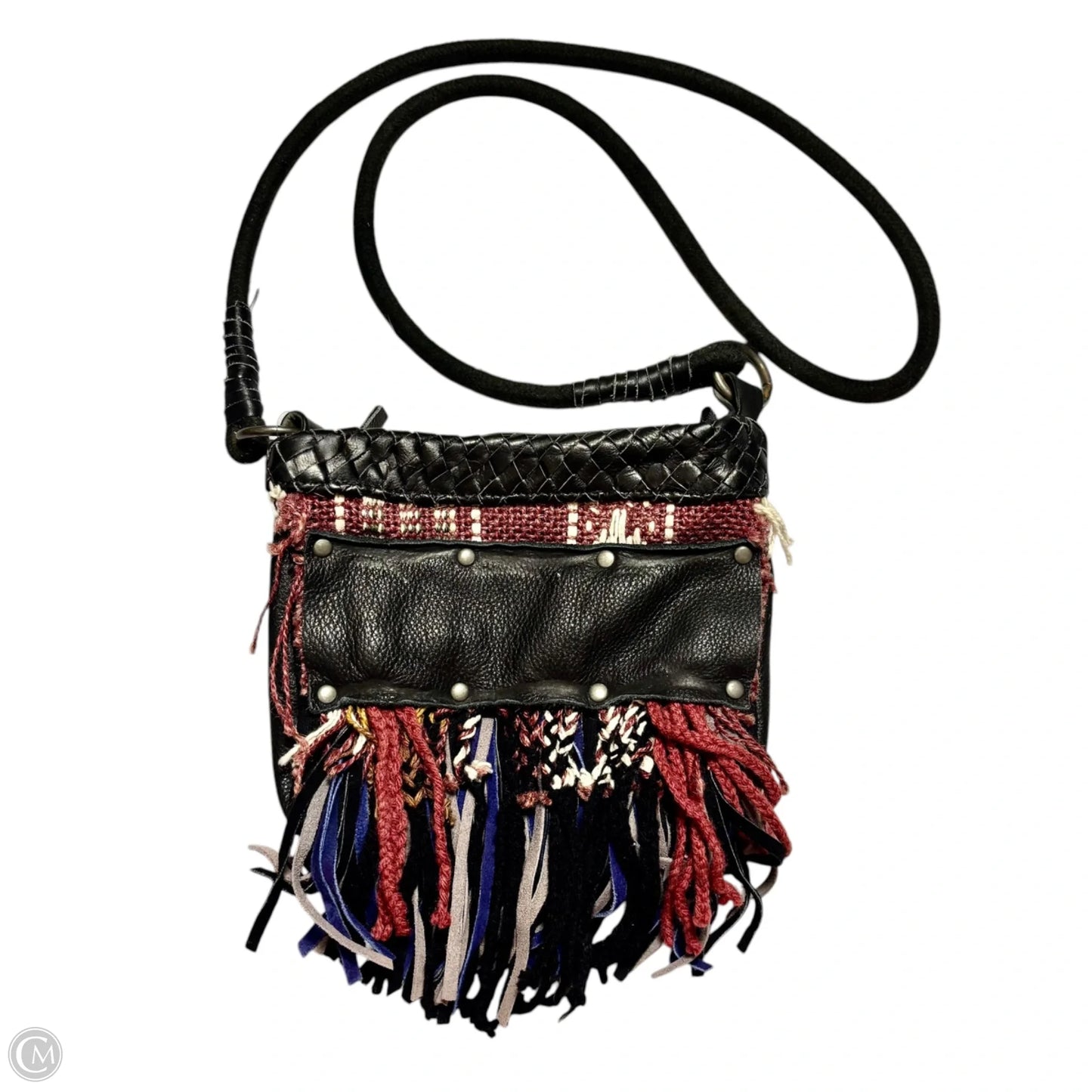Crossbody Leather By Free People, Size: Small