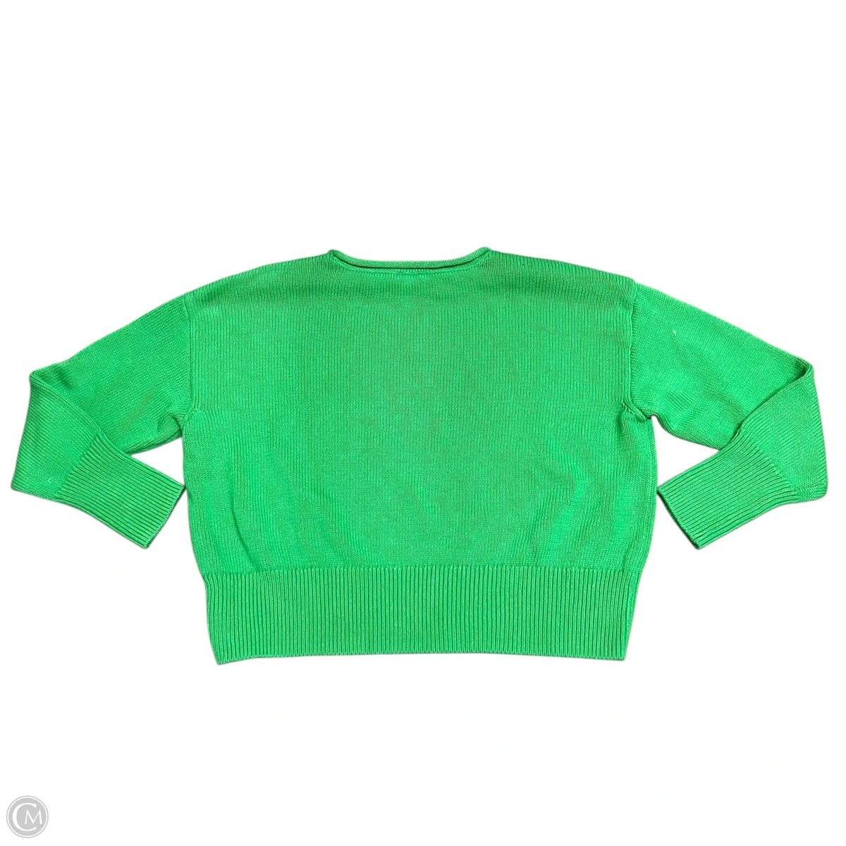 Sweater By Cece In Green, Size: M