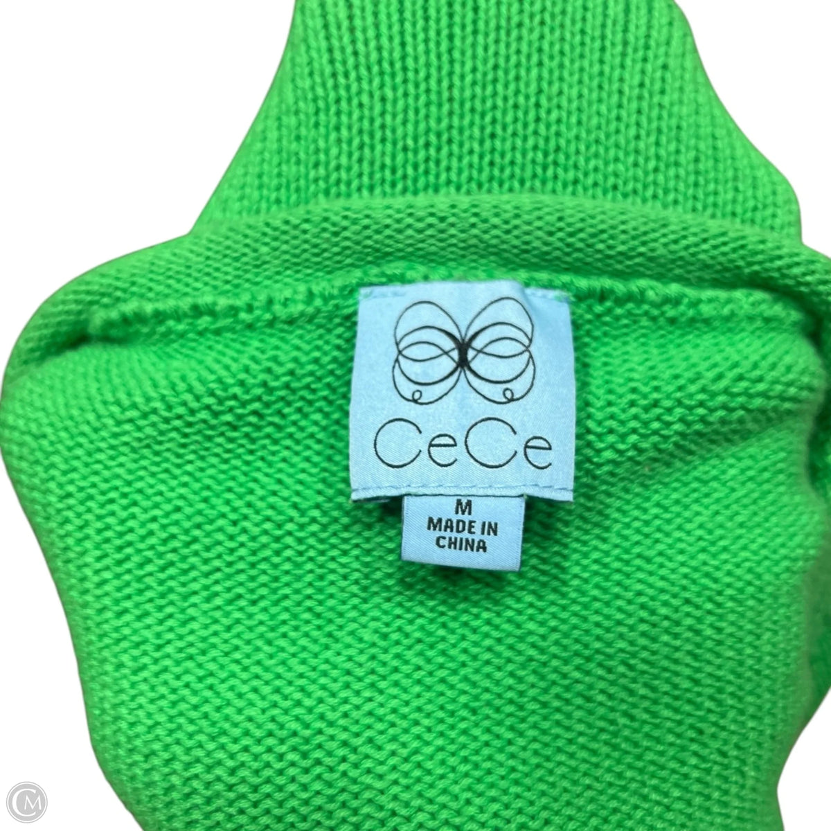 Sweater By Cece In Green, Size: M