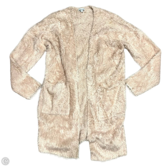 Sweater Cardigan By White Birch In Pink, Size: L