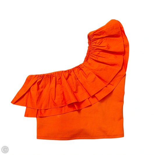 Top Short Sleeve By Sunday In Brooklyn In Orange, Size: S