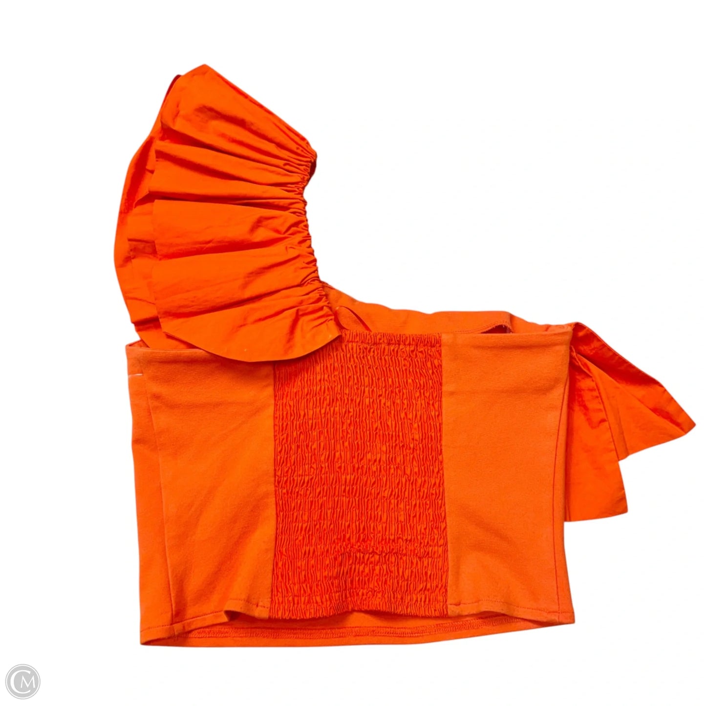 Top Short Sleeve By Sunday In Brooklyn In Orange, Size: S