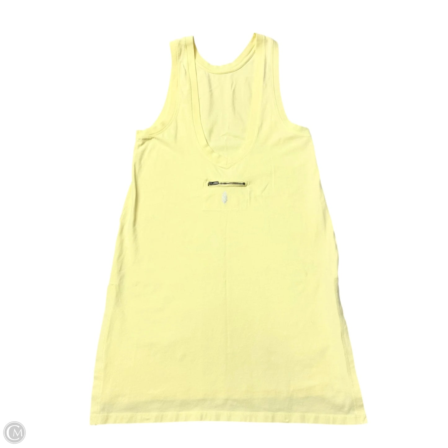 Dress Casual Short By Free People In Yellow, Size: Xs