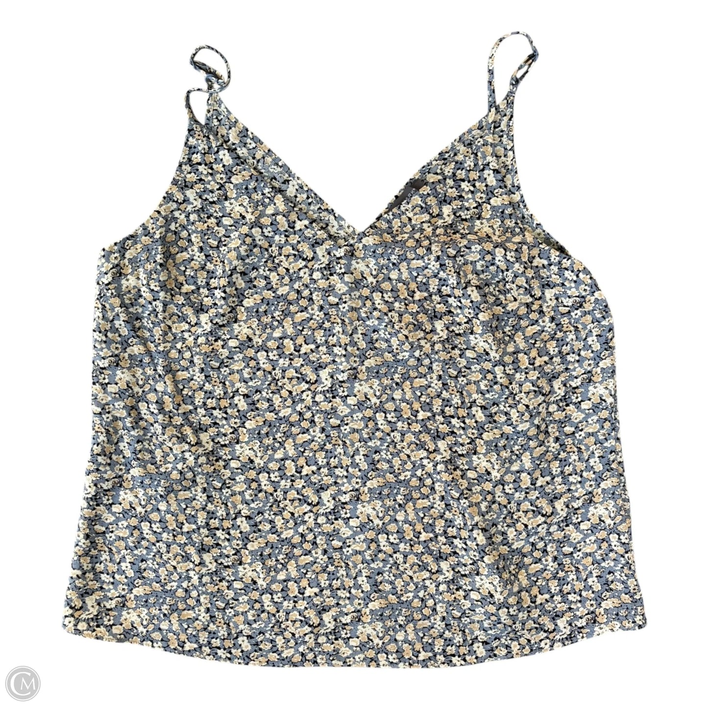 Top Sleeveless By Primark In Floral Print, Size: L